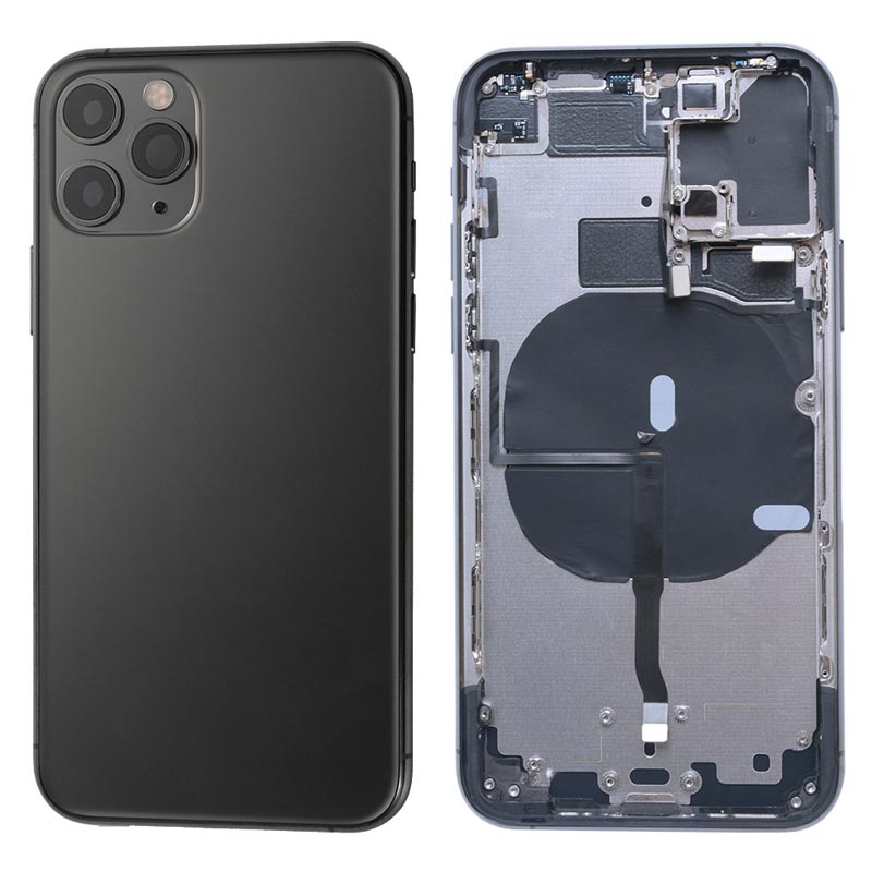 Back Cover Housing Frame for Iphone 11 PRO with Internal Accessories - AfterMarket