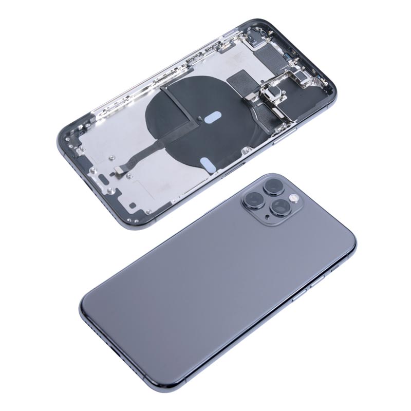 Back Cover Housing Frame for Iphone 11 PRO with Internal Accessories - AfterMarket