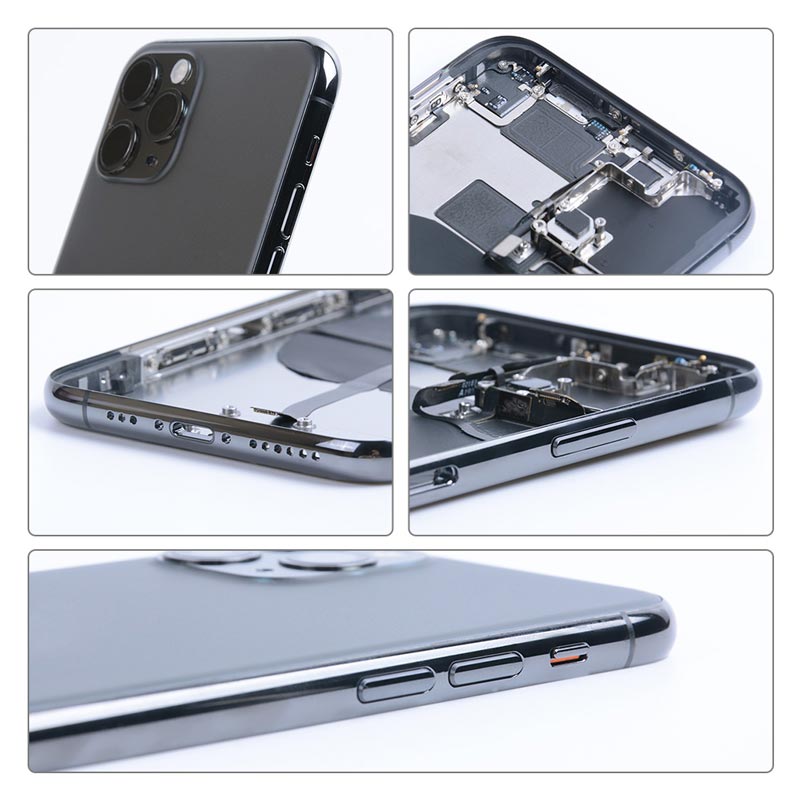 Back Cover Housing Frame for Iphone 11 PRO with Internal Accessories - AfterMarket