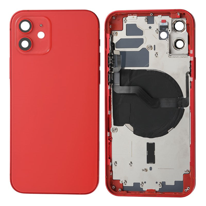 Back Cover Housing Frame for Iphone 12 with Internal Accessories - AfterMarket