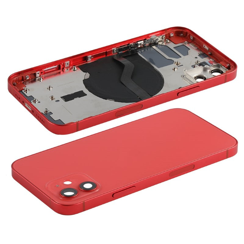 Back Cover Housing Frame for Iphone 12 with Internal Accessories - AfterMarket