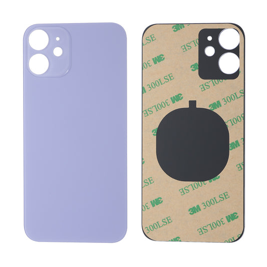 Back Glass Cover with Big Camera Hole for iPhone 12 mini - AfterMarket