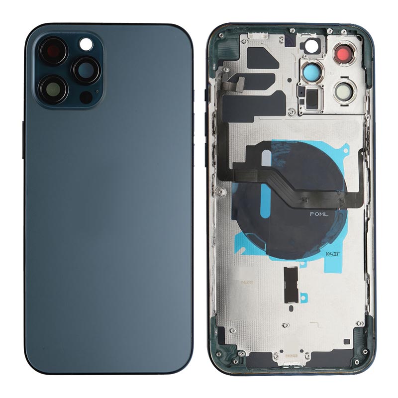 Back Cover Housing Frame for Iphone 12 PRO MAX with Internal Accessories - AfterMarket