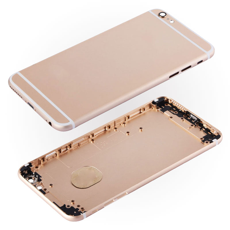 An Apple gold case for an iPhone 6.