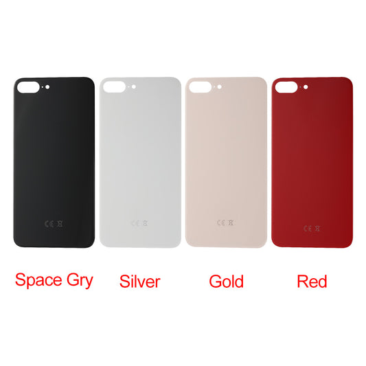 Cirrus-link offers four Back Glass Covers with Big Camera slot for iPhone 8 Plus—Space Gray, Silver, Gold, and Red—for a sleek look and durable protection.